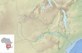 The area of its basin is 1,390,000 square kilometres and the depth of 2,693 km (1,673 mi). File Africa Zambezi Relief Location Map Jpg Wikimedia Commons