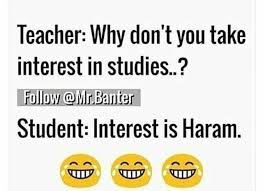 Interest Is Haram Funny Jokes Funny Memes Jokes