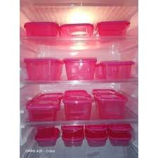 Lunch box set lock and lock tipe hpl 758db size 200 x 110 x 170mm. Toples Murah Bambang Pink Isi 22 Pcs Untuk Kulkas Shopee Indonesia