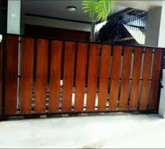Pagar kayu jati minimalis sederhana. Harga Pagar Minimalis Murah Info Jasa Pasang Pagar Karya Tukang