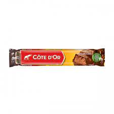 Famous belgian chocolate brands include godiva, neuhaus, wittamer, marcolini, leonidas, galler, côte d'or, belcolade, callebaut, and mary's chocolaterie. Cote D Or Double Milk Chocolate Bar