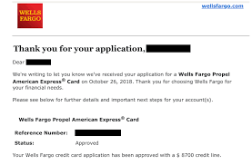 Apr 28, 2021 · the wells fargo propel card has paused accepting new applications, but existing customers can still rack up triple rewards across a wide swath of common spending categories, while paying no annual. Wells Fargo Propel Amex Instant Approval Myfico Forums 5392855