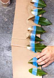 Magnolia Leaf Place Cards With Suite One Studio Ceramics Magnolia Leaves Diy Wedding Thanksgiving Decorations