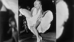 Marilyn on the set of the seven year itch. Marilyn Monroe Dress From The Seven Year Itch Sold At Auction Ctv News