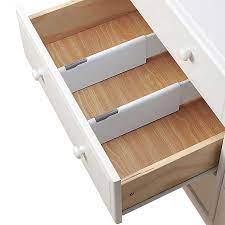 Pull the dresser drawer out half way. Oxo Good Grips Expandable Dresser Drawer Divider Set Of 2 Bed Bath Beyond