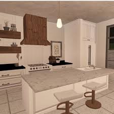 The more dishes they cook, the higher their skill rank. Small Rustic Bloxburg Kitchen Sims House Design Modern Family House Bedroom House Plans
