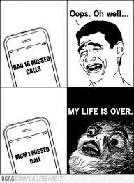 If i video called you every time i missed you today or thought of you, i'd not have done any other thing. One Missed Call From Mom Really Funny Memes Funny Jokes Stupid Funny
