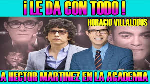 La academia iniciará transmisiones el 10 de noviembre por azteca 1 y entre los jueces se encuentra danna paola, horacio villalobos, entre otros el pasado 23 de octubre se dieron a conocer los. Horacio Villalobos Le Da Con Todo A Hector Martinez En La Academia Youtube