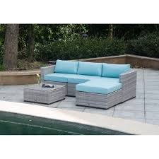 Enjoy free shipping on most stuff, even big stuff. Broyerk 5 Piece Sectional Patio Outdoor Furniture Set On Sale Overstock 26278941