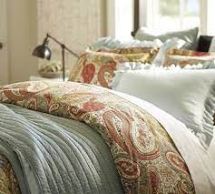 Here's the inspiration coffee table from pottery barn… …and the one we made… will you tell us where you found your fabulous hardware for the pottery barn knock off trunk? Harper Paisley Duvet Cover Sham Potterybarn I Might Have Just Changed My Mind For The Master Bedroom To This Love Master Bedroom Maison Chambre Id