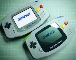 Superfamicom Style Gba For A Customer And His Son Custom Screen Lens By Bluishsquirrel Backlit Gameboyadvance And A S Gameboy Nintendo Super Nintendo