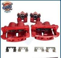Lincoln Mark LT Brakes Geinqiay 2PCS Rear Red Brake Calipers For Ford F150  2004-2011 & Lincoln Mark LT 2006-2011 (184858, 184859) F150 2004-2011 Rear  ...