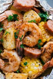 Easy Shrimp Boil Foil Packets The Food Cafe Just Say Yum