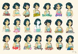 20 Styles Challenge By Lemingau Art Style Challenge Style Challenge Cartoon Styles