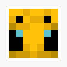 Whether we know it or not, we've declared war on our native bees. Minecraft Bee Head Sticker By Havesomememes Redbubble