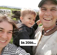 Meet the family of Juno Dairy. 👋🐄 Alex's parents originally farmed in  Holland and immigrated to Alberta in 1994 to start the farm. Today, this  third-generation dairy family has grown their herd