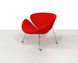 Red Orange Slice Chair By Pierre Paulin For Artifort 1 Chair Red Orange Cool Chairs
