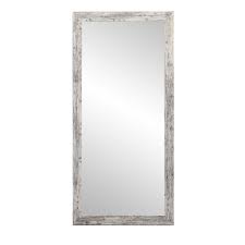 Is a heavily distressed piece with an aged silver finish and rustic brown and natural wood undertones. Brandtworks Floor Mirror 32 X 66 Matte Black Home Kitchen Mirrors Vit Edu Au