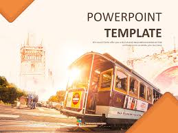 City powerpoint template is a free ppt template with a skycrapper city design as background very useful for landscape presentations or business presentations requiring a city illustration in the slide. Free Ppt Template Trams On The City