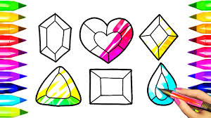 Some of the coloring page names are adult coloring fantasy crystal line art princess coloring coloring princess, white crystal clip art at vector clip art online royalty public domain, crystal ball clip art at vector clip art online royalty public domain, blue gem clip art at vector clip art online royalty public domain, snowflake. Coloring Pages Magic Colored Crystals Crystal Drawings And Art Colours For Kids Youtube