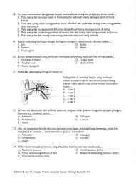 Soal Ulangan Biologi Kelas 11 Semester 2 Helmi Kediris