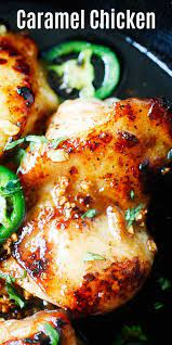 Caramel Chicken Caramel Chicken Recipes Chicken Recipes