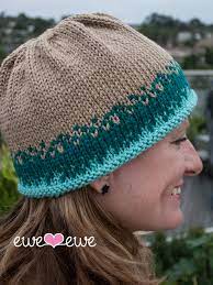 Sand Sea Hat Pdf Knitting Pattern Ewe Ewe Yarns Hat Knitting Patterns Circular Knitting Hat Pattern