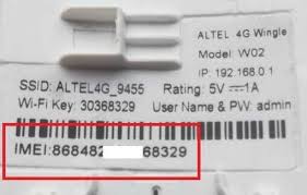 It should look similar to this: Buy Unlock Altel Wingle W02 O Code And Download