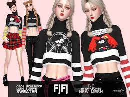 top 10 the sims 4 best clothing mods · 10. These Sims 4 Kawaii Clothes Cc Are Too Cute For Words