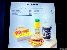 The golden arches logo, mcdonald's and happy meal are registered trademarks of mcdonald's corporation and its affiliates. Mc Donalds Fruhstuck Bis Mc Donalds Fruhstuck