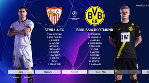 Suso had given the home side an early lead before three goals from dortmund put them firmly in control. Pes 2021 Sevilla Vs Borussia Dortmund Uefa Champions League Ucl Gameplay Pc Youtube