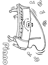 Music and art both are integral to develop a child's creative faculty. Musical Notes Coloring Pages Coloring Home