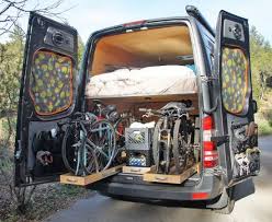 The Adventuremobile Sprinter Hits The Road Sprinter Rv Sprinter Van Conversion Layout Sprinter Camper Van Conversion Layout