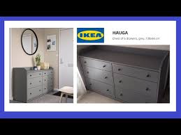 Ikea malm 6 çekmeceli aynalı şifonyer, ikea malm. Ikea Hauga 6 Cekmeceli Sifonyer Kurulumu Hauga 6 Drawer Dresser Assembly Youtube