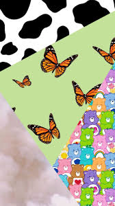 Maybe you would like to learn more about one of these? Cloud Cow Butterfly Carebear Wallpaper Butterfly Wallpaper Iphone Cow Print Wallpaper Butterfly Wallpaper