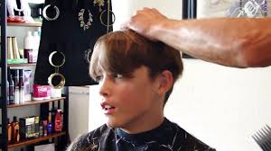 Cool boys haircuts ( 2021 the biggest gallery). Long Haired Boy Getting A Nice Short Haircut Hd Video Dailymotion