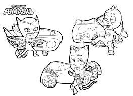 Printable catboy from pj masks coloring page. Free And Printable Pj Masks Coloring Pages 101 Coloring