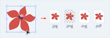 How to convert your png, jpg, svg, eps, ico or other files: Learn How To Export Assets From Adobe Xd To Png Svg Jpg And Pdf Formats