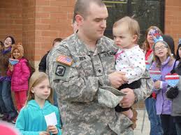Deploying Dad Surprises Daughter With School's Help: Photo Gallery
