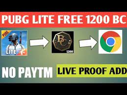 Pubg Mobile Lite Free Bc No App No Paytm How To How To Get Free Bc In Pubg Lite Without Paytm Youtube Hack Free Money Pubg Mobile Lite