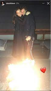 He strings his racquet with babolat vs touch black in the mains and babolat rpm. Who Is Dominic Thiem S Girlfriend Lili Paul Roncalli Tennis Time