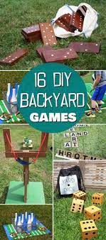 16 Fun Diy Backyard Games For The Whole Family Backyard Games Diy Backyard Backyard Fun