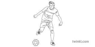 El fútbol, recién inventado en el siglo xix no fue disputado en los juegos olímpicos antiguos.se cree que el primer evento de fútbol olímpico habría sido durante los juegos olímpicos de atenas 1896, aunque habría sido de carácter no oficial.en la actualidad, no existen documentos que detallen dicha competición, pero existen algunos informes sobre dos partidos, en que un combinado de. Futbol Olimpico En Blanco Y Negro Illustration Twinkl