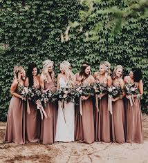 Rose Gold Bridesmaid Dresses Bridesmaid Dresses Strapless Wedding Bridesmaids Pink Bridesmaid Dresses