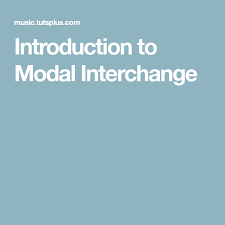 introduction to modal interchange jazzmaster audio