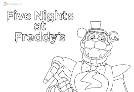 Подпишитесь, чтобы загрузить circus baby! Five Nights At Freddy S Coloring Pages 100 Pictures Free Printable