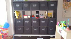 Ikea Drona Box Idea For Playroom Toys Labels Made Out Of Mdf Board And Painted With Chalkboard Paint Stickers Or Chalk C Toy Labels Playroom Big Kids Room