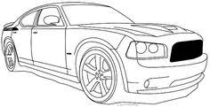 Show your kids a fun way to learn the abcs with alphabet printables they can color. Dodge Charger Coloring Pages Only Coloring Pages Cars Coloring Pages Dodge Daytona Race Car Coloring Pages