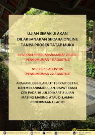 Di akhir agustus 2020 saya mendapatkan informasi melalui grup wa. Simak Ui Detail Mekanisme Ujian Akan Dijelaskan Di Kartu Facebook