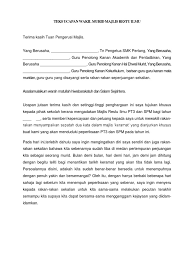 Ucapan wakil pelajar sempena hari guru 2019 contoh stop. Teks Ucapan Wakil Pelajar Restu Ilmu Template